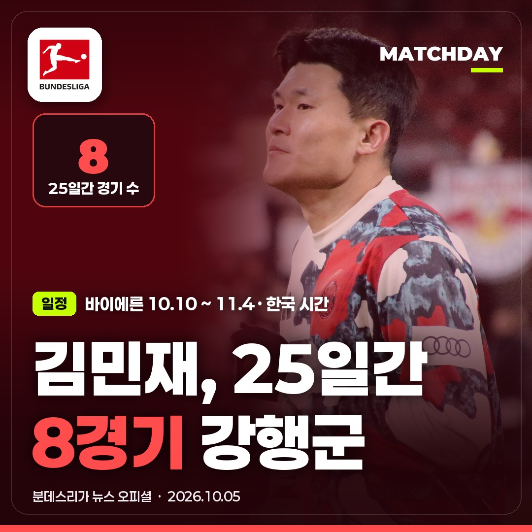 김민재 바이에른뮌헨 바이에른일정
