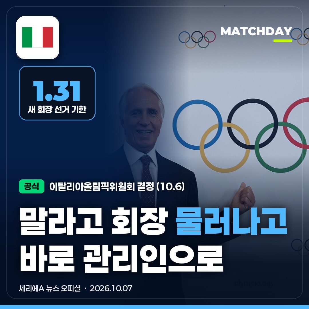 이탈리아 축구협회장, 물러났는데 다시 수장?