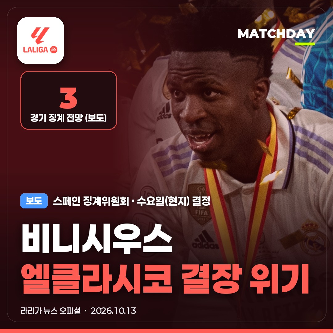 비니시우스 레알마드리드 엘클라시코