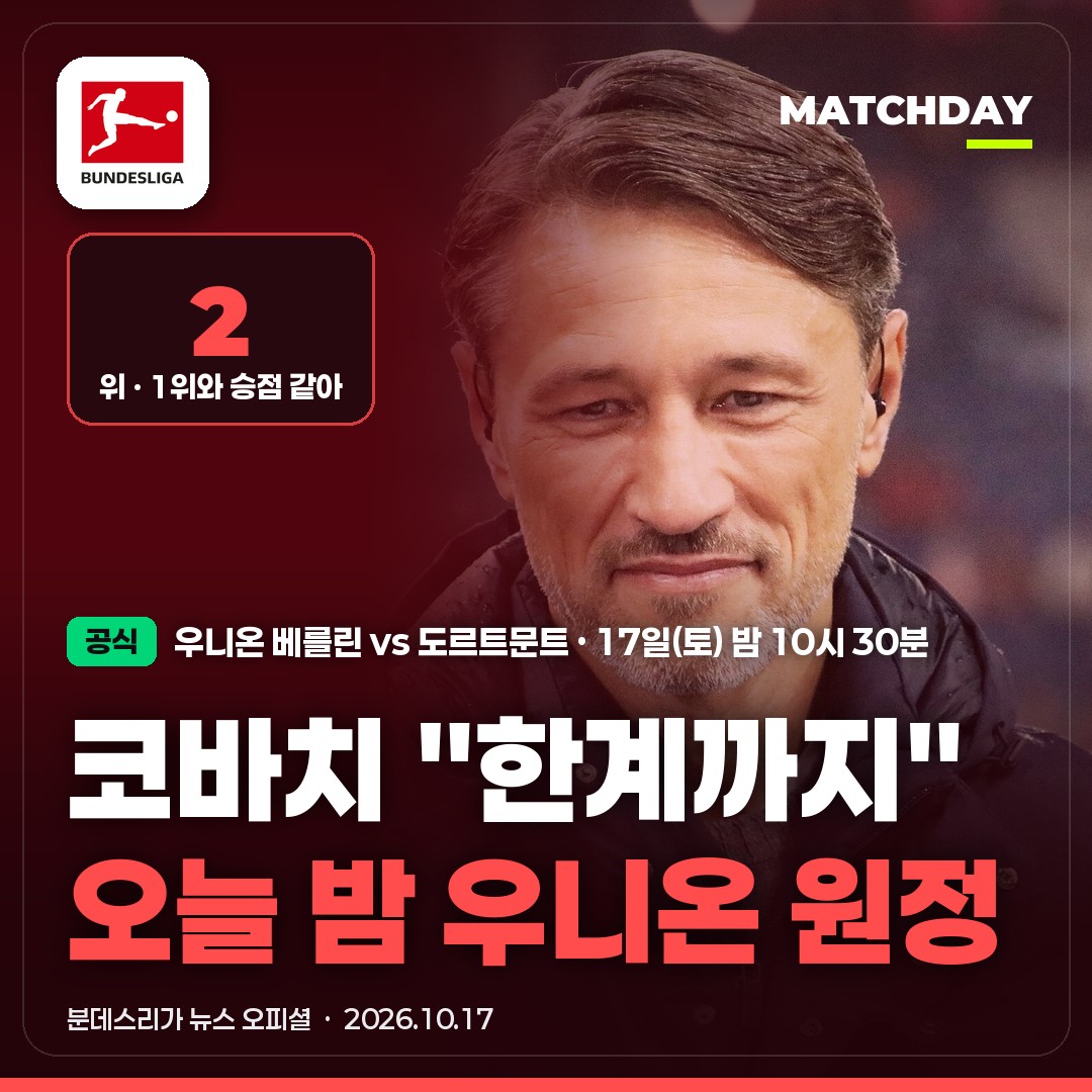 도르트문트 코바치 우니온베를린 썸네일
