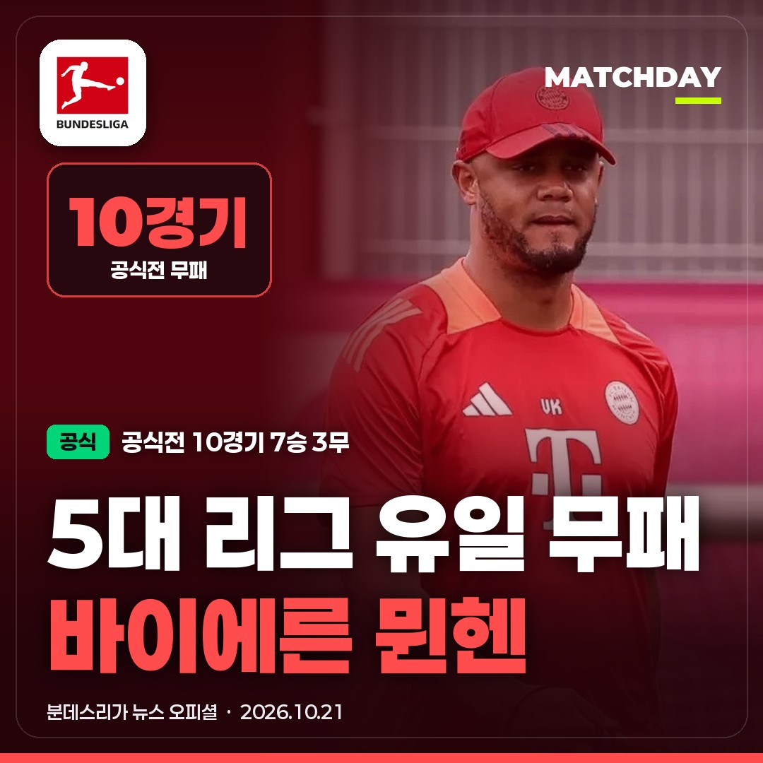 바이에른 무패 분데스리가 썸네일