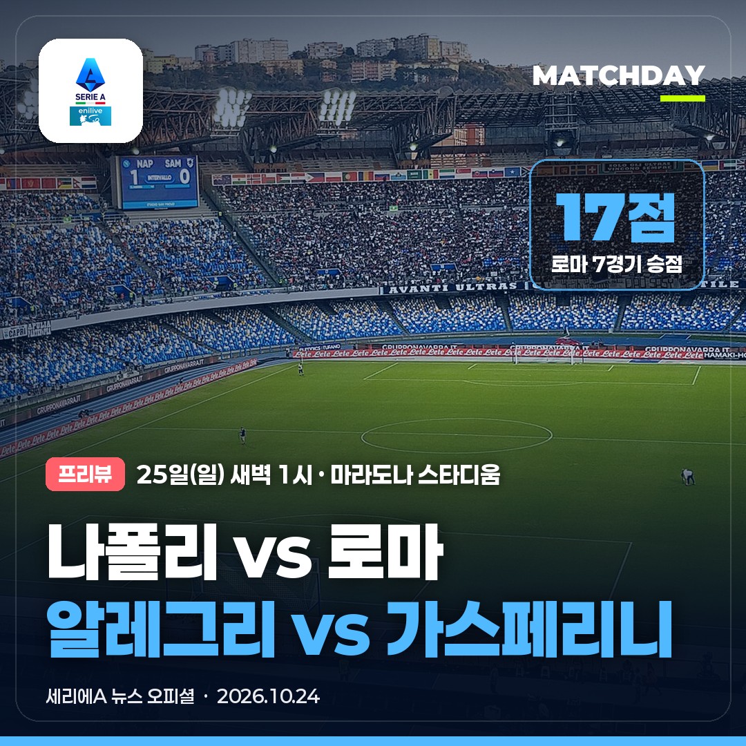 나폴리 AS로마 알레그리 썸네일