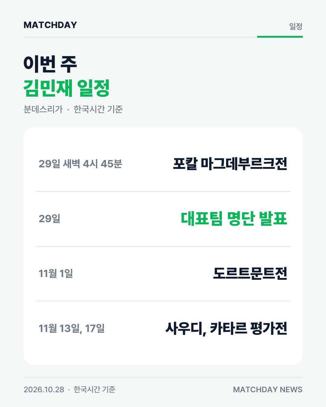 김민재 바이에른뮌헨 분데스리가 리포트