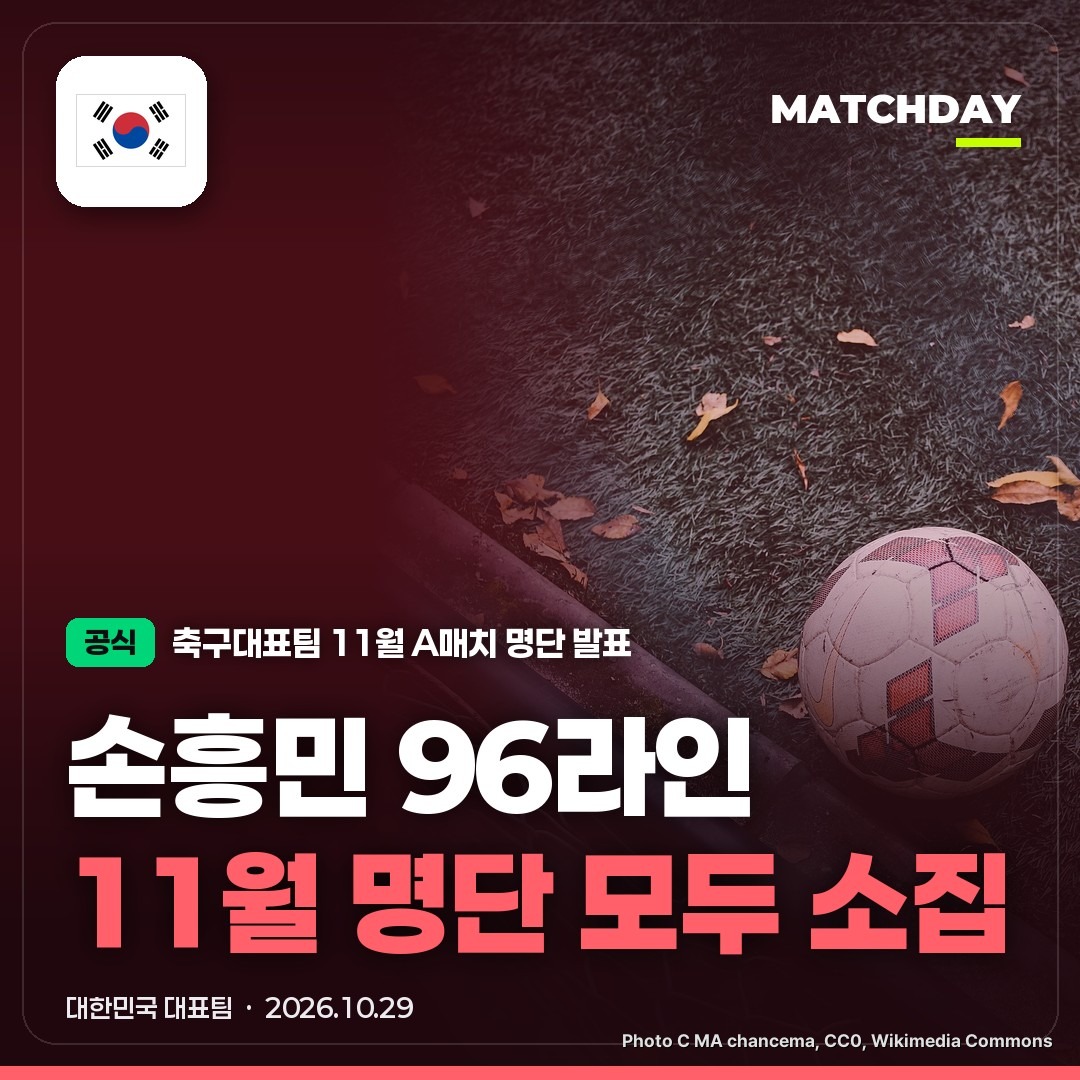 축구대표팀 손흥민 김민재 썸네일
